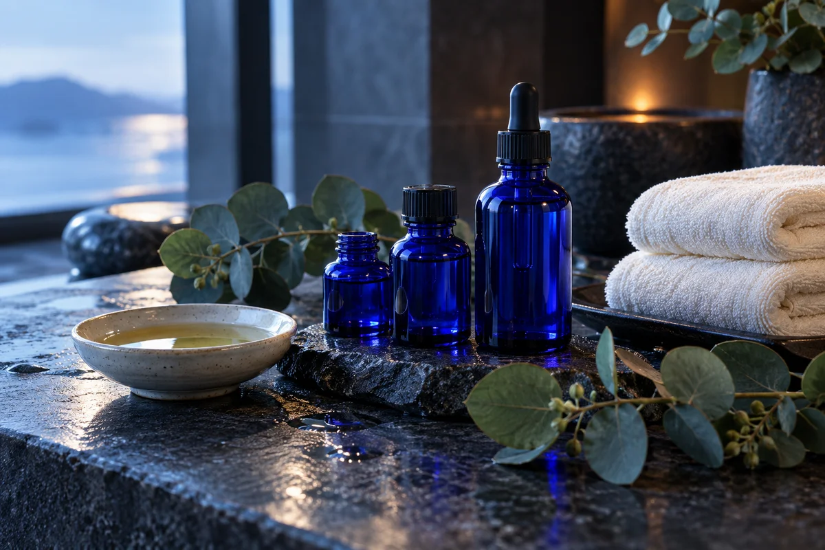 아로마 마사지 관리를 위한 전문 웰니스 환경